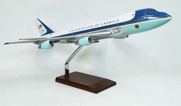 Vc 25 Air Force Capabilities Boeing VC 25 Aircraft White And Blue