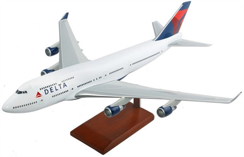 Boeing B747-400 Delta 1/100 Scale Model