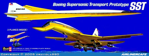 1/200 scale, one 2707 SST oversize charge $35.00