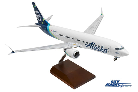SKYMARKS JETBLUE A321neoLR 1/100 W/WOOD STAND & GEAR