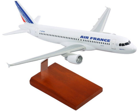 Air France Airbus A320 Mahogany Model