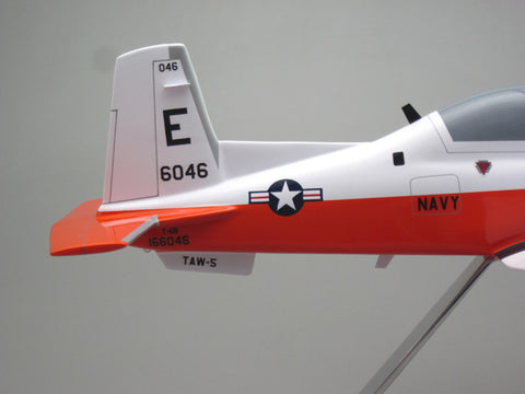 Beechcraft T-6 Texan II Custom Express Model Airplane (Navy)