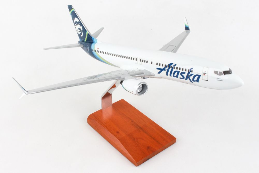 EXEC SER ALASKA B737-800 W/SCIMITAR WINGLETS 1/100 NEW LIVER